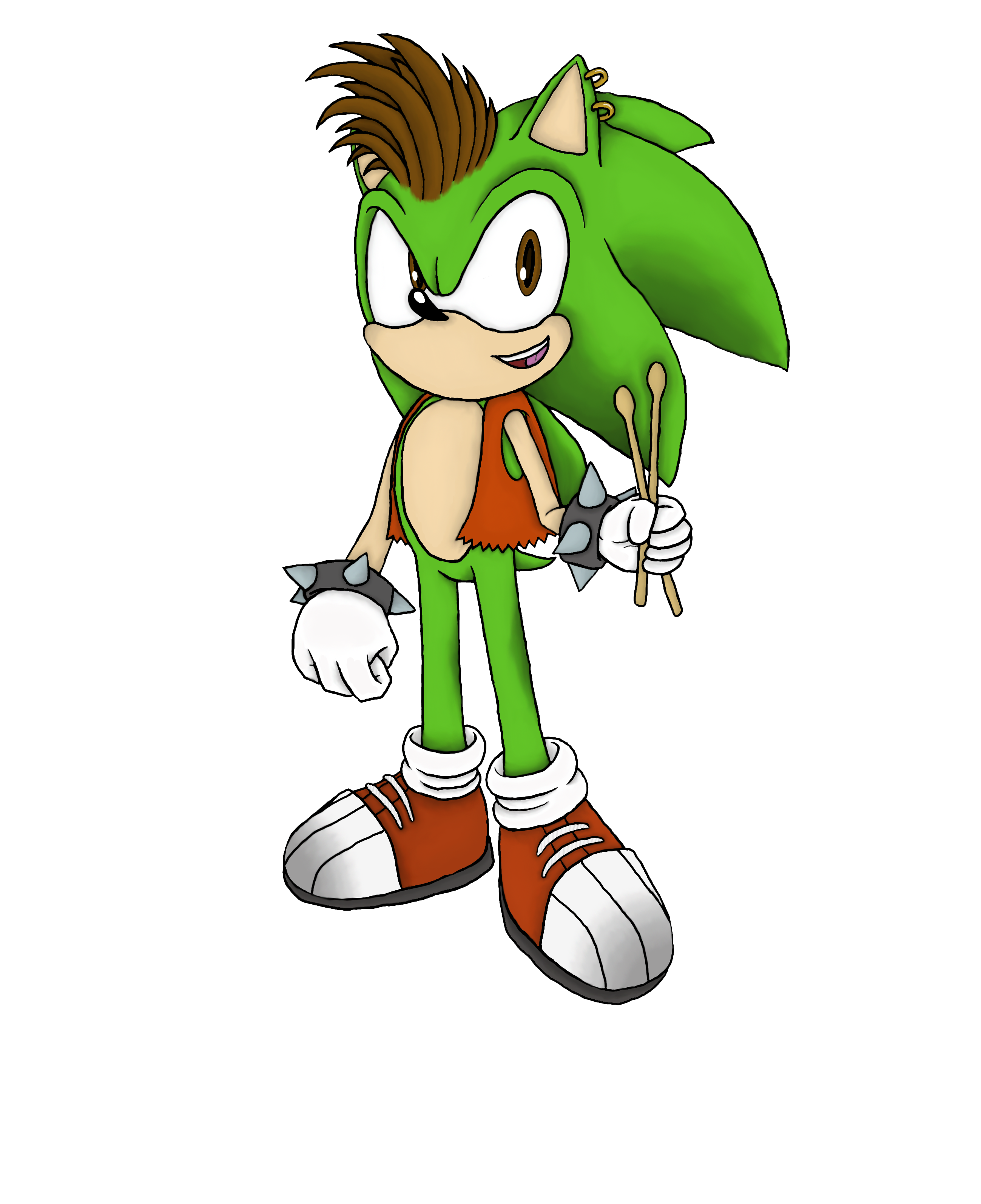 Manik The Hedgehog by JessicaMario on DeviantArt