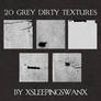 20 grey dirty textures
