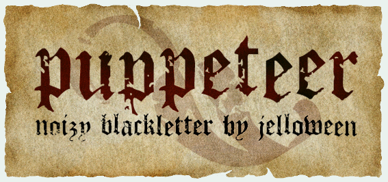 Font: PUPPETEER - free