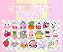 Stickers PNG Kawaii