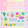 Stickers PNG Summer
