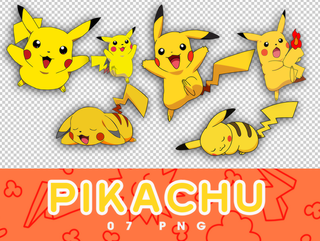 Packs Pikachu Png By Frutillitasdulces On Deviantart