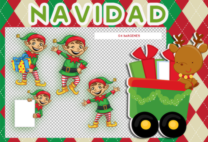 Packs Duendes De Navidad Png By Frutillitasdulces On Deviantart