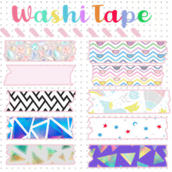 Packs Washi Tape PNG 06