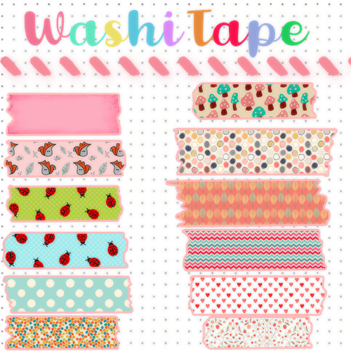 Packs Washi Tapes Png 08 By Frutillitasdulces On Deviantart
