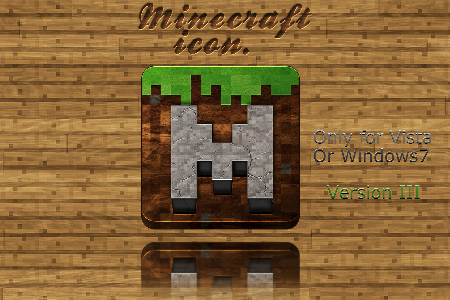 Minecraft Icon, Version. III by Schulerr on DeviantArt