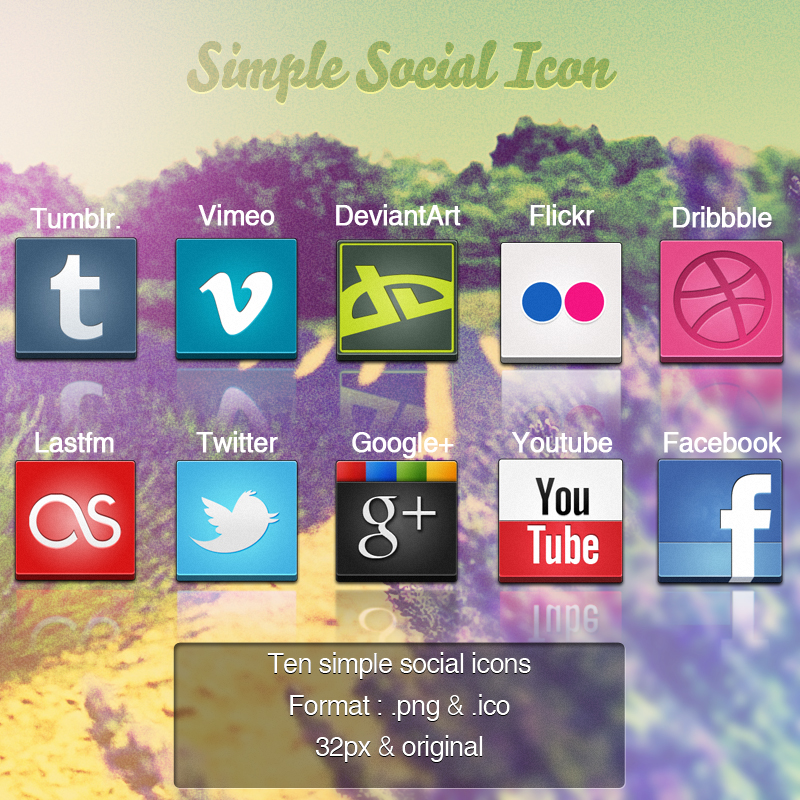 10 Best Social Icons