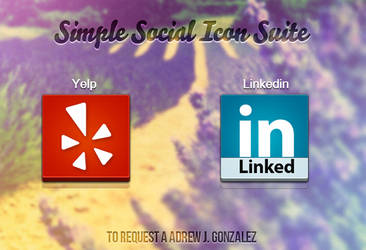 Simple Social Icon Suite
