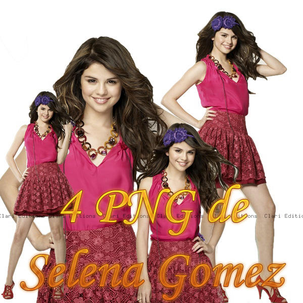 Pack PNG de Selena Gomez by MakeItShineEditions on DeviantArt
