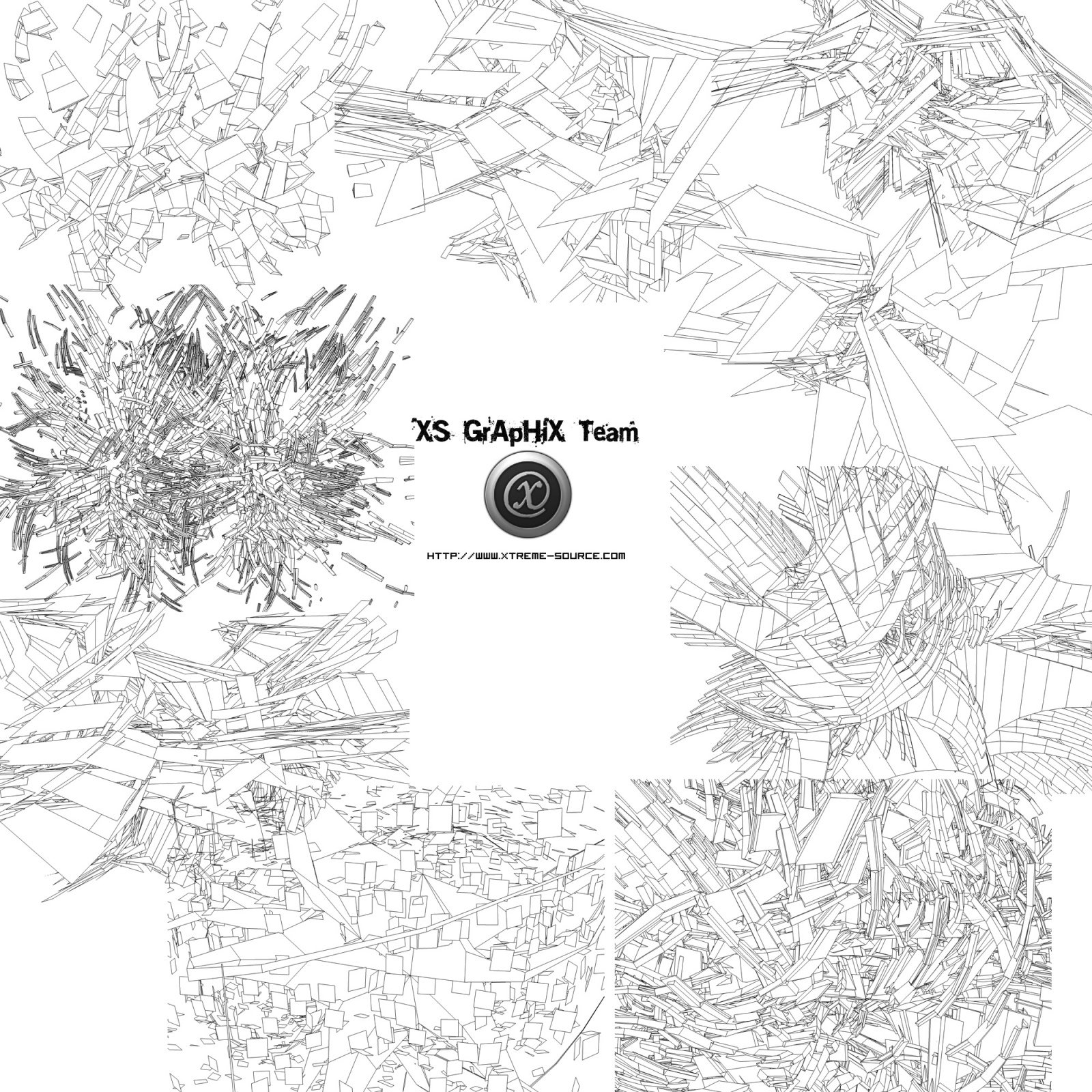 XS Wireframe Brushes