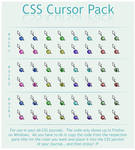 dA CSS Cursor Pack by Jamaal10