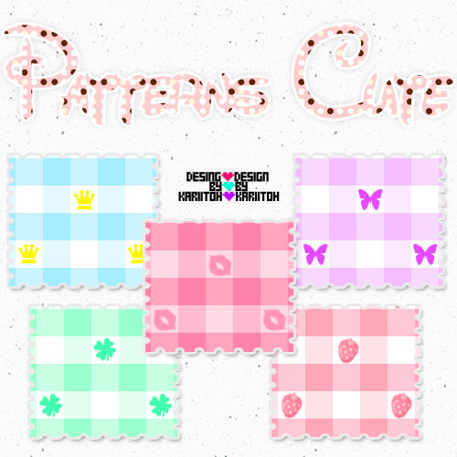 Patterns Cute by KariiTohKiss on DeviantArt