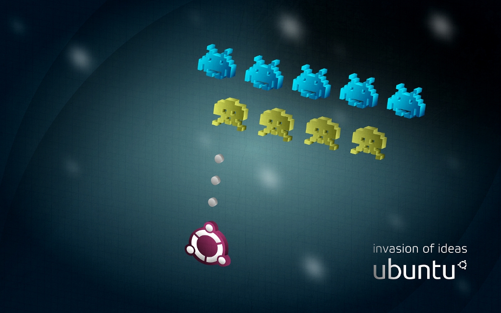 Ubuntu Invasion wallpaper