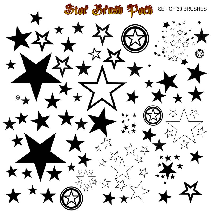 Star Brush Pack by luther1000