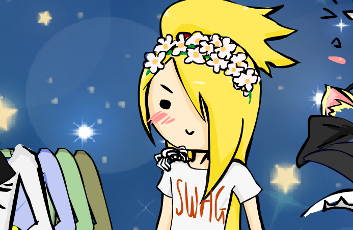 Happy Birthday, Deidara! dressup game