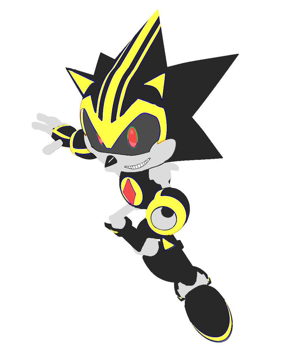 Shard The Metal Sonic By Doodleystudios in 2D by Yarcaz on DeviantArt