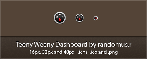Teeny Weeny Dashboard by randomus-r