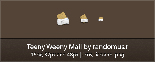 Teeny Weeny Mail by randomus-r