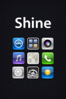 Shine iPhone Theme