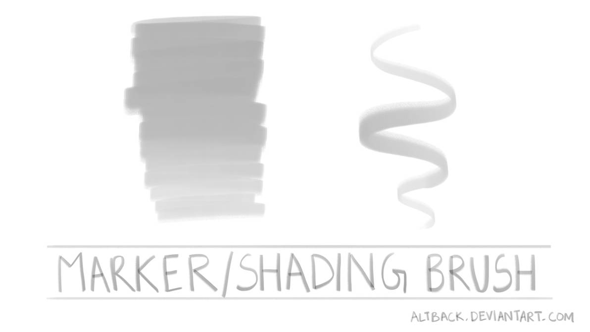 Marker /Shading Brush by altback on DeviantArt