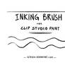 Inking Brush (textured) for Clip Studio Paint
