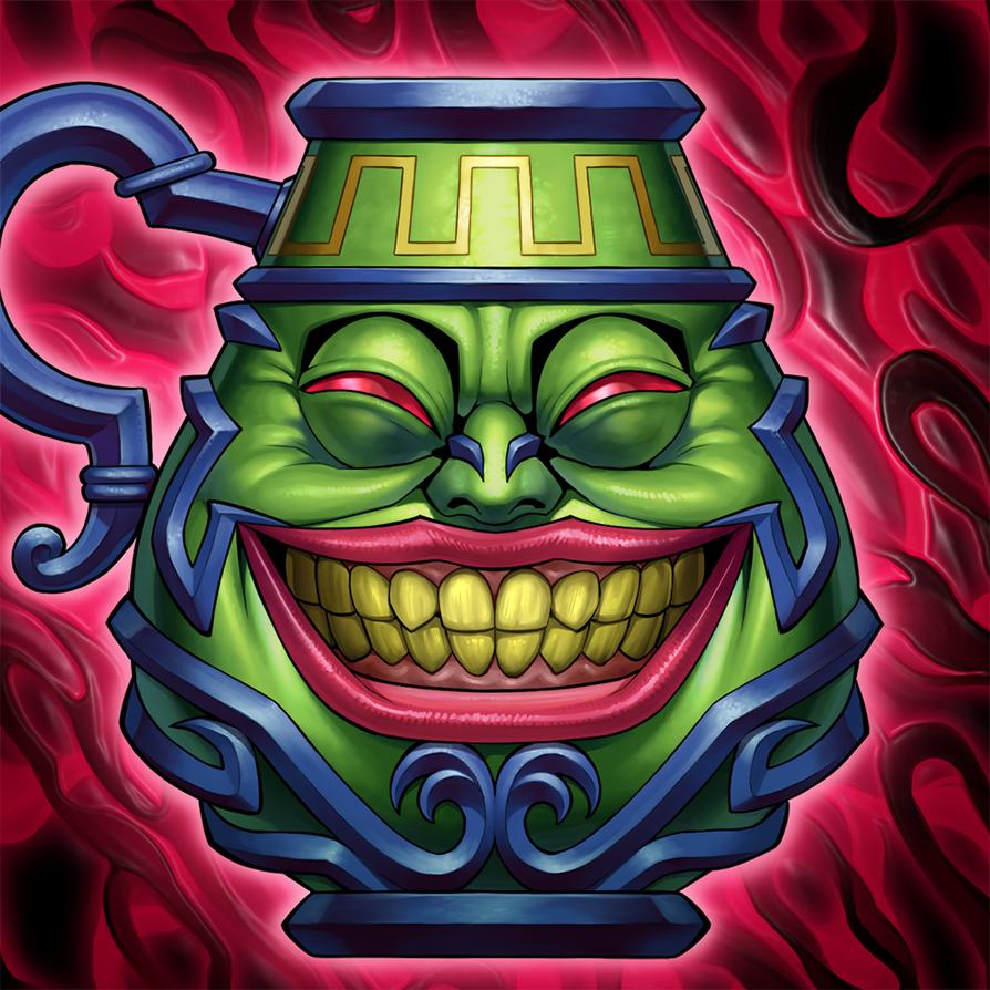 Pot of Greed! (Artwork). by Nightmare-Foxy-880 on DeviantArt