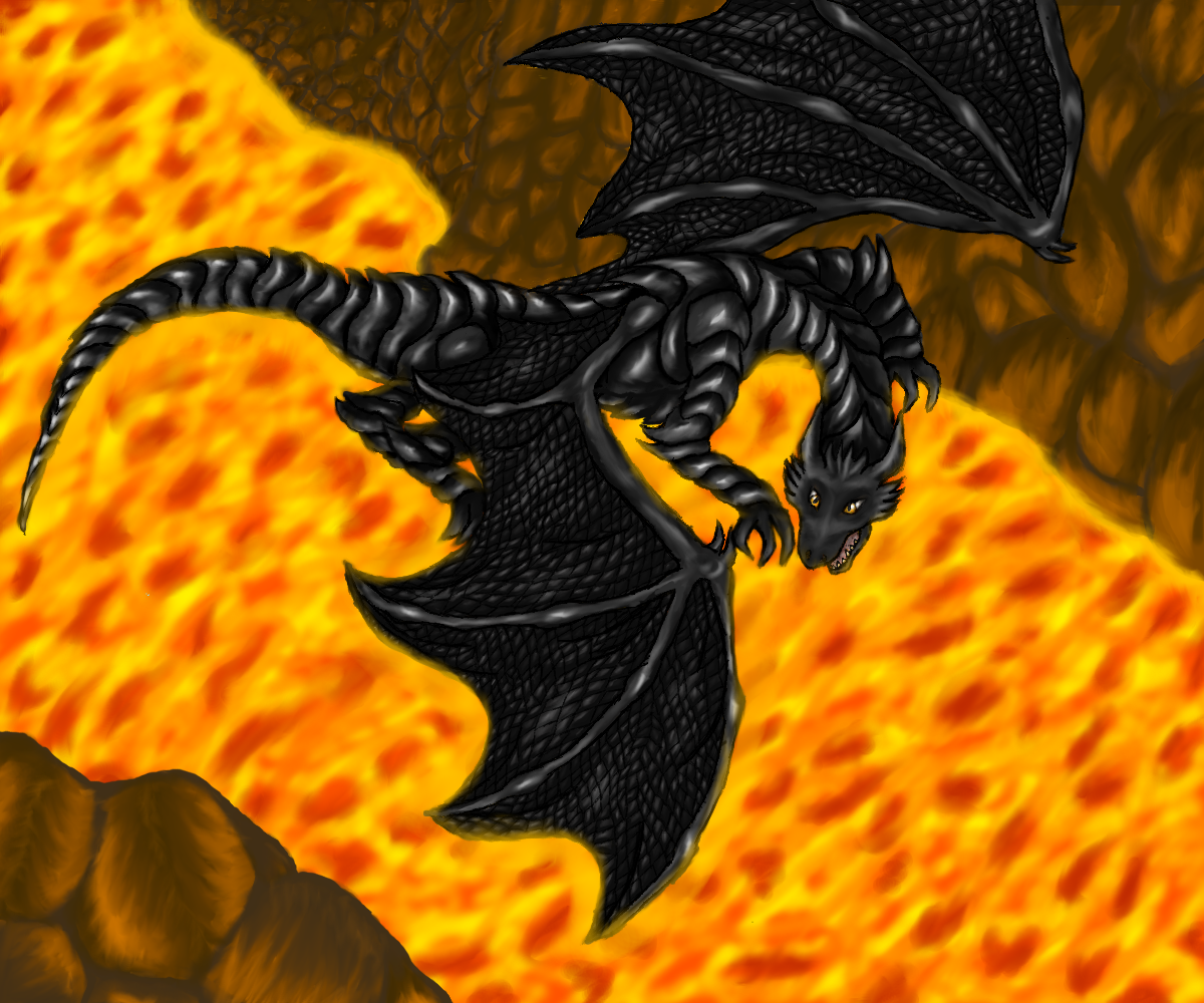 King of the Volcano by laurel-tree on DeviantArt