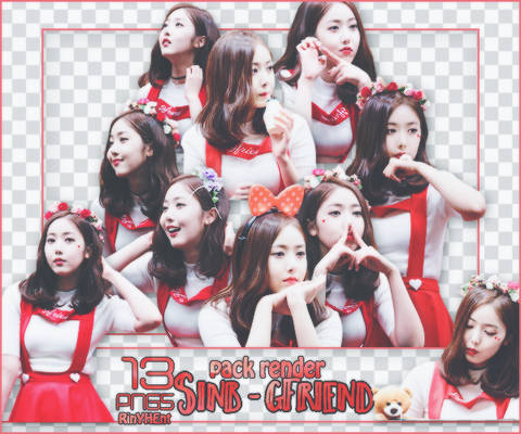 [PACK RENDER #69] 13 PNGS SINB - GFRIEND