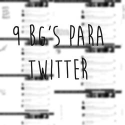 BG's para twitter.