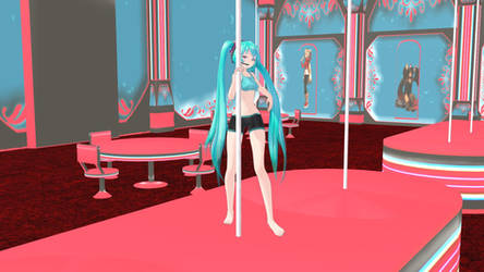 MMD Pole Dance Club by SachiShirakawa