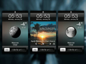 iOS Lock Weather - MIUI LS Theme