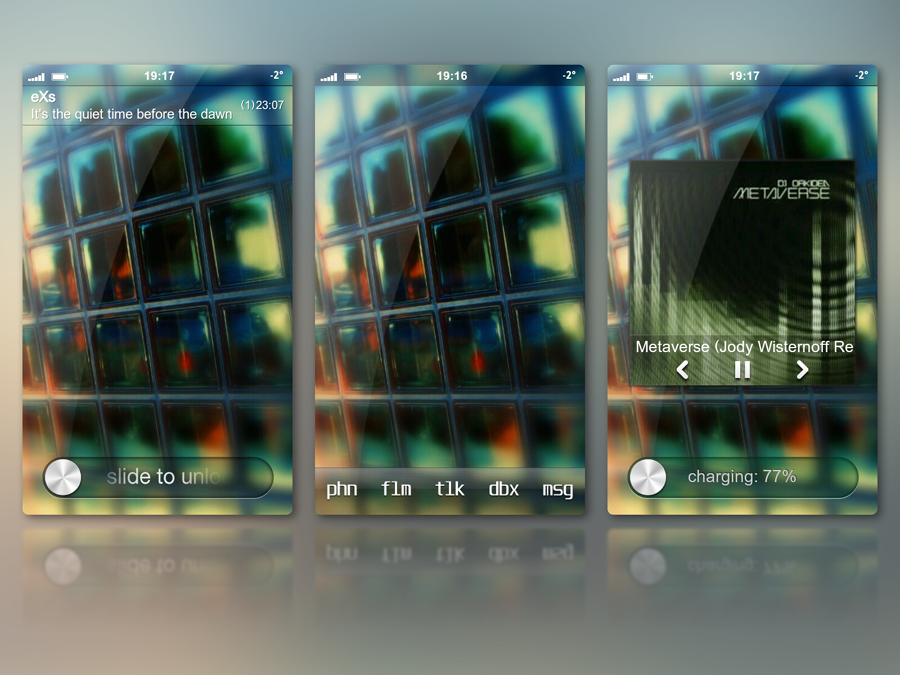 Glass Bricks - MIUI LS Theme
