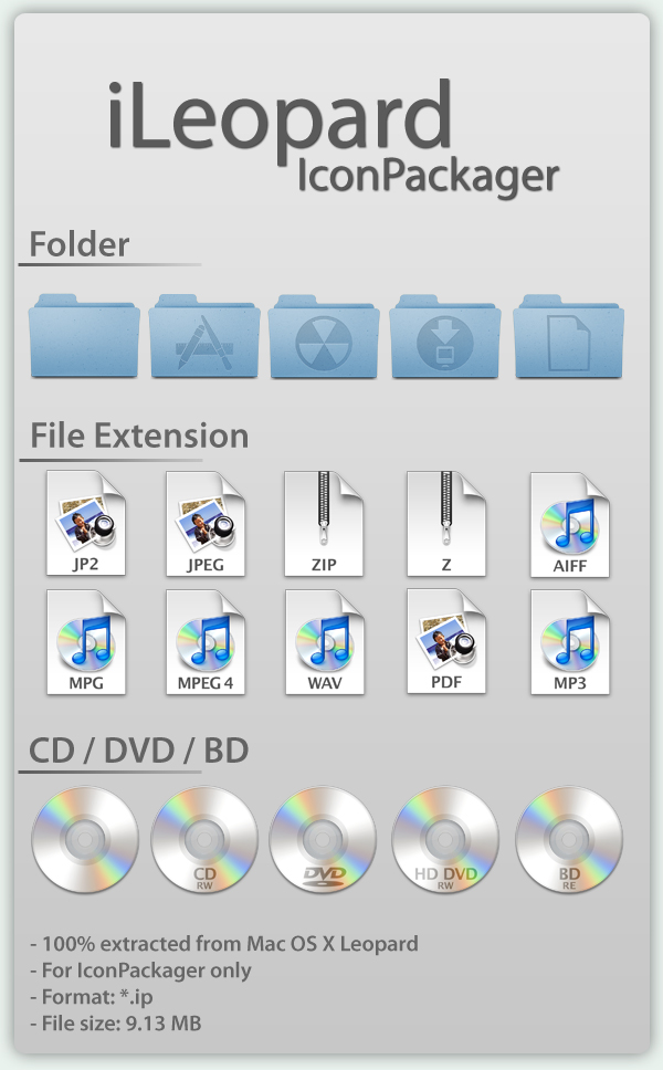 iLeopard IconPackager