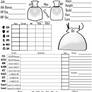 Returner Games' Final Fantasy RPG Character Sheet