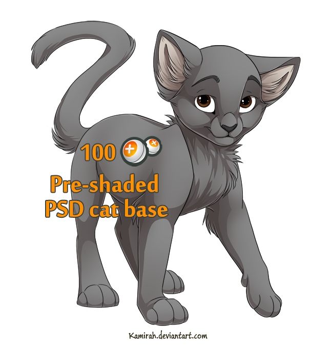 Cat Base by Kamirah on DeviantArt