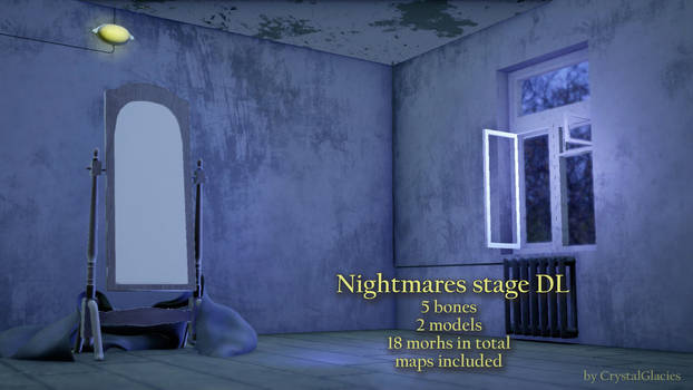 MMD Nightmares stage DL