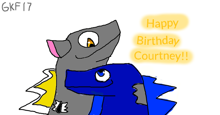 Happy Birthday Courtney! by GodzillaKaijuFan17 on DeviantArt