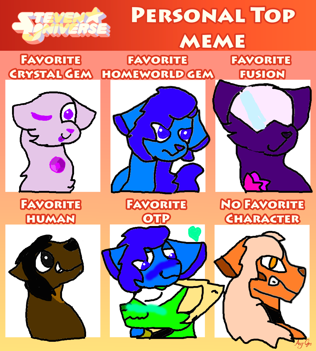 Steven Universe Personal Top Meme By Sasukefairy On Deviantart