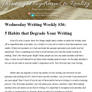 WWW 36--5 Habits that Degrade Your Writing