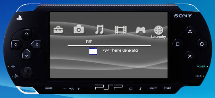 Launchy PSP v2.0 by skullcandy19, visual art