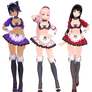 [MMD] TDA Sexy Maid Pack +DL