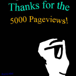 Thanks for the 5000 Pageviews!