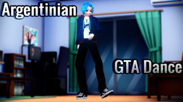 MMD - Argentinian GTA Dance (Motion DL!)