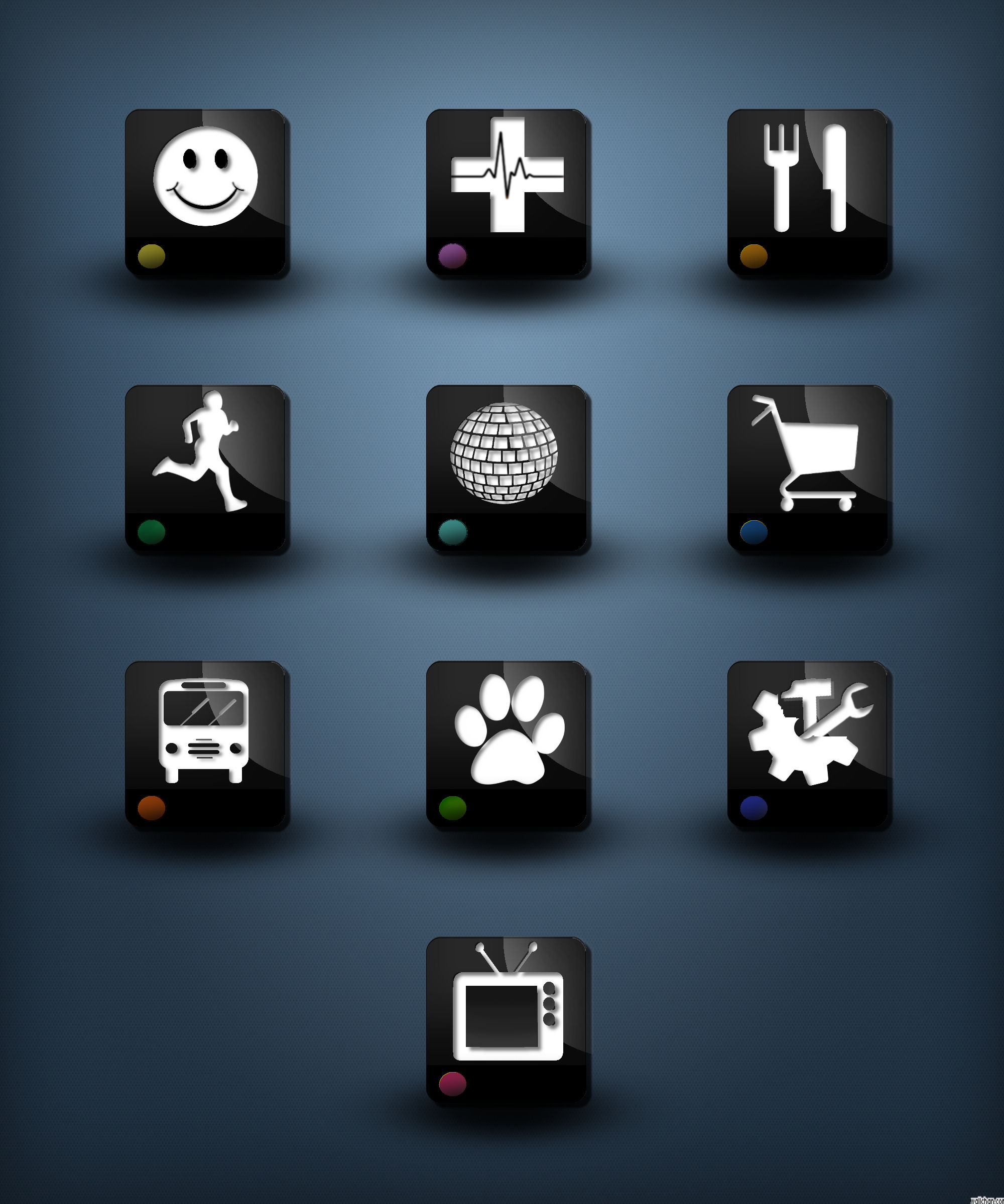 Ipad Navigator app icons menu