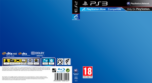 PlayStation 3 Game Cover Template