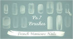 French Manicure by dolleee