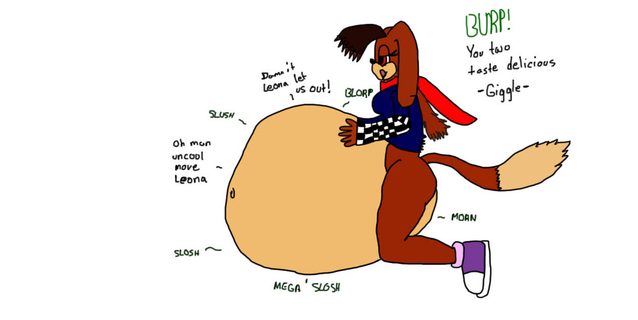 Giftart for Brawldrawer=Leona's vore 2 by TruePhazonianForce on DeviantArt