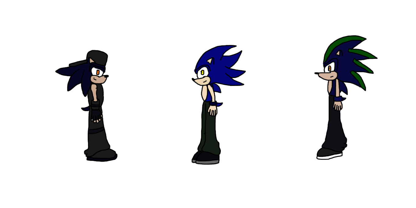 Anthony the Hedgehog Versions by TruePhazonianForce on DeviantArt