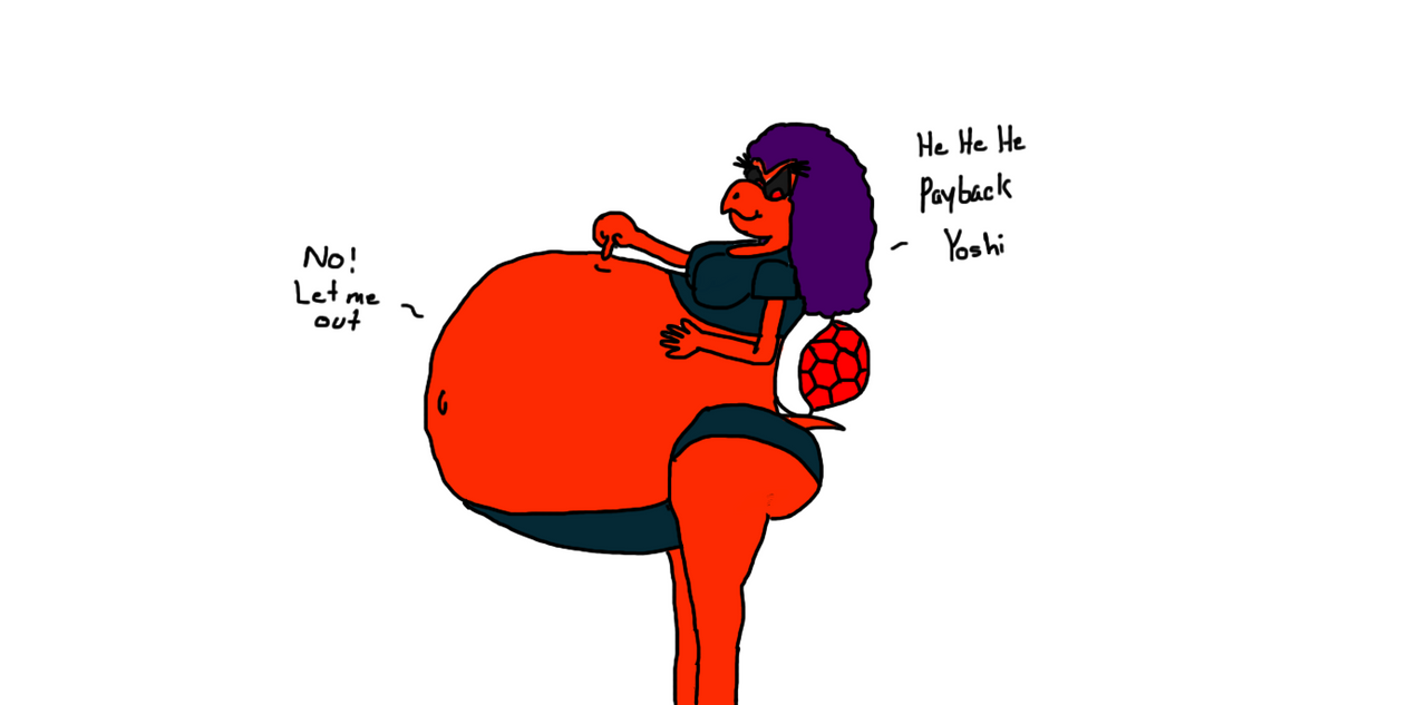 Pandora ate Yoshi by TruePhazonianForce on DeviantArt