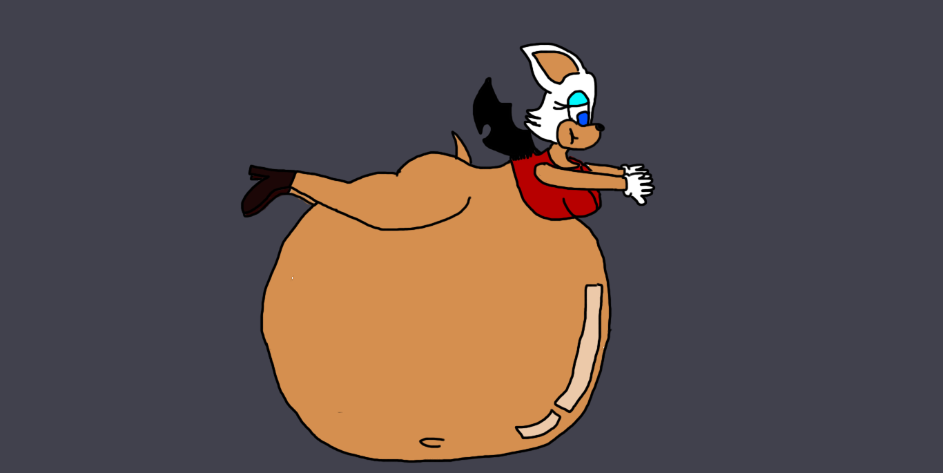 Request=Rouge's Inflation Part 5 by TruePhazonianForce on DeviantArt